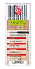 Змінні грифеля для PICA Dry спеціальна твердість Н, графіт 10шт 4050 Pica