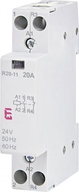 Contactor R 20-11 24V AC 20A (AC1) 2461221 ETI