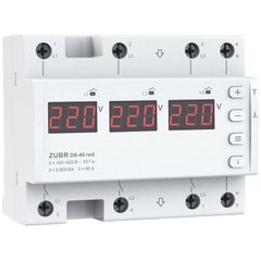 Voltage relay D6-40 red Zubr