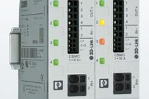 Multi-channel electronic circuit breakers with IO-Link interface