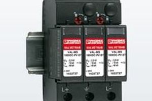 Overvoltage protection for photovoltaic installations with generator voltage up to 1500 V