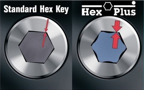 Hexagon screwdriver HEX-PLUS 4.0 × 75mm 05023115001 Wera