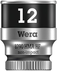 Головка торцева 6 гр. 1/4 "12 мм з фіксуючою функцією 8790 HMA HF Zyklop 05003727001 Wera