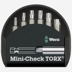 Torx bit set with holder 1 / 4-50 05056294001 Wera
