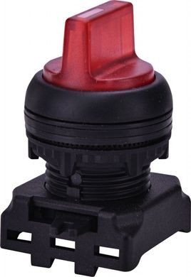 Switch rotary EGS2I-S-R (2-pos., Without a fix. With Backlight. 0-1, 45 °, red) 4771330 ETI