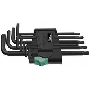 Набор Г-образных ключей 967/9 TX 1 BlackLaser 05024242001 Wera