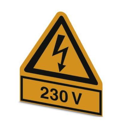 The warning sign PML-W202 (25X25) 0830437 Phoenix Contact