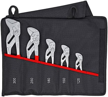 Set Adjustable pliers, wrenches 00 19 55 S4 Knipex