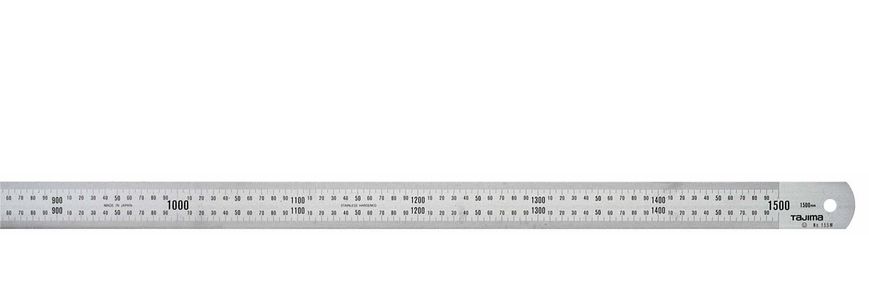 Лінійка прецизійна, I клас точності, TAJIMA SSRB0MC - 1500мм
