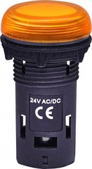 Lamp signal. LED matte ECLI-024C-A 24V AC / DC (orange) ETI 4,771,214