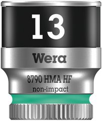 Головка торцева 6 гр. 1/4 "13 мм з фіксуючою функцією 8790 HMA HF Zyklop 05003728001 Wera
