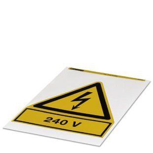 Warning labels PML-W205 (200X200) 5pcs. 0830450 Phoenix Contact