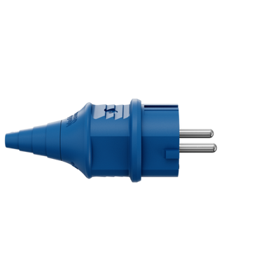 Вилка IP44 синій типу SCHUKO 16A2p+E 230V 10838 MENNEKES
