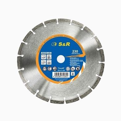 Diamond cutting disc Meister concrete segment 230 mm. 252471230 S & R