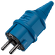 Вилка IP44 синій типу SCHUKO 16A2p+E 230V 10838 MENNEKES