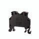 DIN rail screw terminal 2.5mm black 1010014 Onka