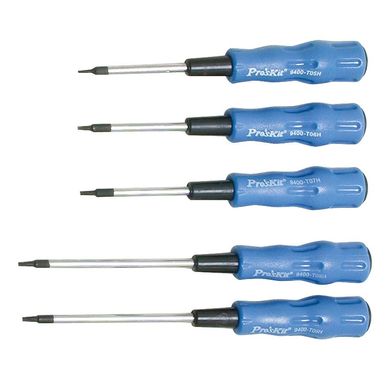 Set T-shaped chrome-vanadium steel screwdrivers from SW-2125 Proskit