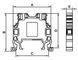 DIN rail screw terminal 4mm black 1010024 Onka