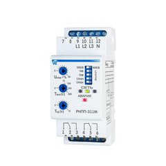 Three-phase voltage and phase control relay RNPP-311M (N) NTRNP311M Novatek-Electro