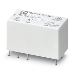 Miniature power relay REL-MR- 24DC/21HC 2961312 Phoenix Contact, white