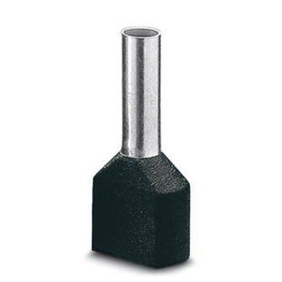Insulated cable lug TWIN AI-TWIN 2X 1,5 -10 BK 3201534 Phoenix Contact