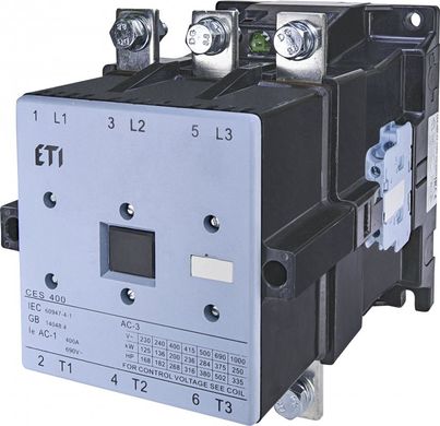 Contactor CES 400.22 (200 kW) 230V AC 4646573 ETI