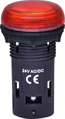 Lamp signal. LED matte ECLI-024C-R 24V AC / DC (red) 4771210 ETI