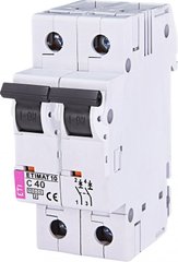 Автоматический выключатель ETIMAT 10 2p C 40А (10 kA) 2133720 ETI