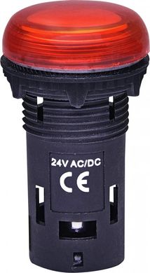 Лампа сигнал. LED матова ECLI-024C-R 24V AC / DC (червона) 4771210 ETI