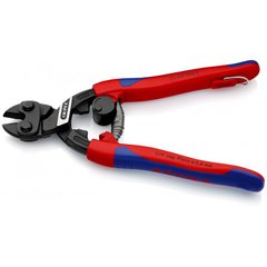 Bolt cutter compact, phosphated black color, with a spring 200 mm 71 32 200 Knipex, 6, 64