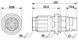 Прохідна деталь - IPD WD 3P2,5 M20 GY - 1047319 Phoenix Contact