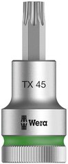 Головка 1/2 "зі вставкою Torx TX45 з фіксуючою функцією 8767 C HF Zyklop 05003835001 Wera