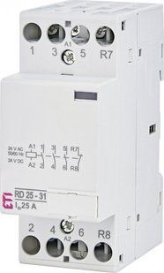 Contactor RD 25-31 (24V AC / DC) (AC1) 2464013 ETI