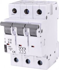 Автоматический выключатель ST-68 3p B 6А (4,5 kA) 2175312 ETI