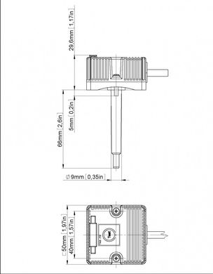 Привід клапана димовидалення та протипожежні клапана, 24В АС / DC 340TA-024D-03-S2 / 8F12 Gruner
