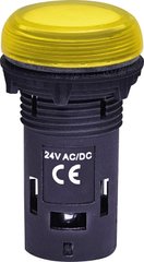 Lamp signal. LED matte ECLI-024C-Y 24V AC / DC (yellow) 4771212 ETI
