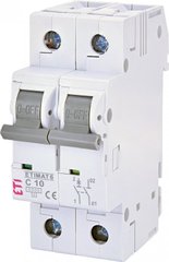 Автоматический выключатель ETIMAT 6 1p+N С 10А (6 kA) 2142514 ETI