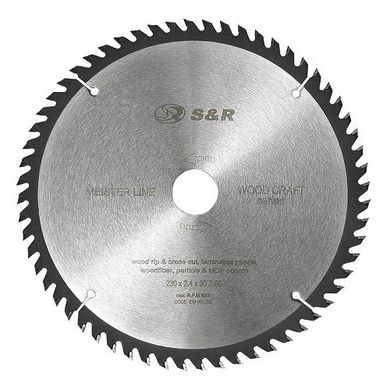 S & R Meister Wood Craft saw blade 230h30h2,4 mm 238 060 230 238 060 230 S & R S & R
