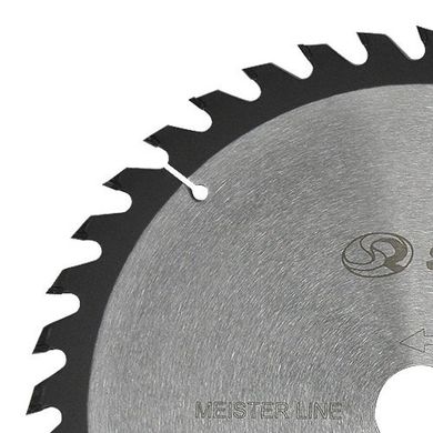 The saw blade S & R Meister Wood Craft 250h30h2,6 tooth 40 mm 238 040 250 238 040 250 S & R S & R
