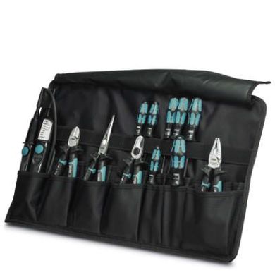 Tool-rolling tool bag with tool kit WRAP 1212505 Phoenix Contact