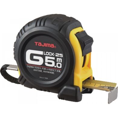 G-LOCK building shock-resistant construction tape, 5m × 25mm G5P50MY Tajima