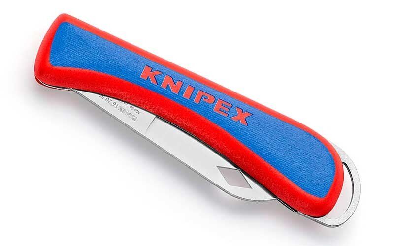Folding knife electrician 80mm 16 20 50 SB Knipex €10.72 buy in Kiev, Official partners. Cutting tool Contact