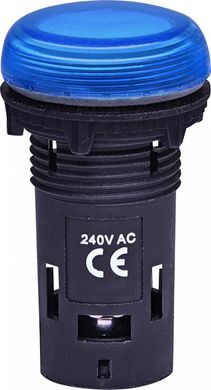 Lamp signal. LED matte ECLI-240A-B 240V AC (blue) 4771233 ETI