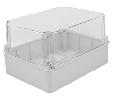 Box smooth-walled with a transparent lid 250x200x160 CP1163 Cetinkaya