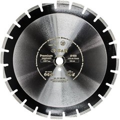 Diamond blade segment Premium Segment 400h25,4 mm (asphalt) 252466400 S & R
