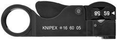 Інструмент для зняття ізоляції з коаксіальногокабелю 16 60 05 SB Knipex
