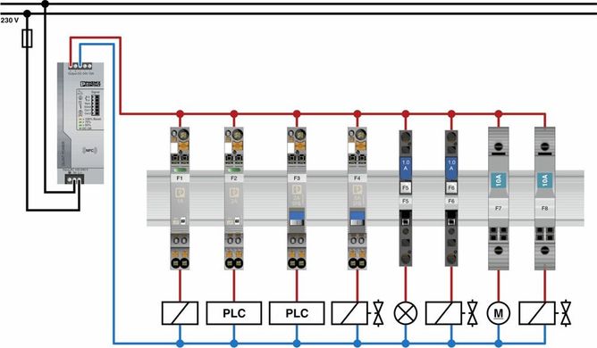 Базовый элемент CB 1/6-2/4 PT-BE для автоматических выключателей CB 2800929 Phoenix Contact