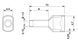 Cable end AI-TWIN 2X 0.5 - 8 OG 2100015 Phoenix Contact