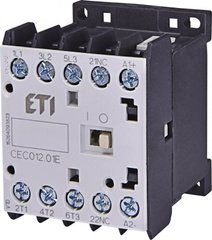Contactor miniature CEC 12.01-230V-50 / 60Hz (12A; 5,5kW; AC3) 4641084 ETI