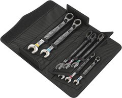A set of combination keys with a reverse ratchet 5/16 "- 3/4" 8 items in a bag 05020093001 Wera